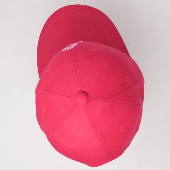 Breast Cancer Awareness Cap Pink Adjustable Strapback Embroidered Ribbon New Hat - Picture 8 of 9